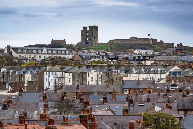 Panoramic view of Scarborough. Photo by Tony Johnson.