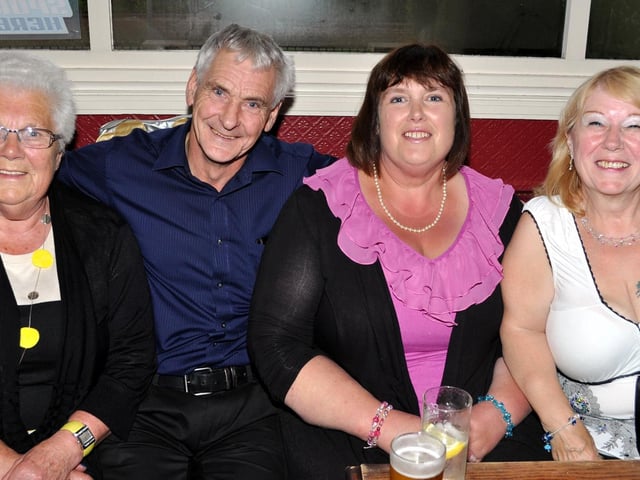 Audrey, John, Linda and Josie