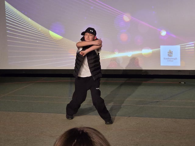 Ryder Walton gave it everything in his brilliant Hip Hop routine