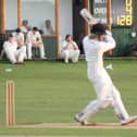 Jack Holman hit 70 not out as Yapham CC 1sts defeated Ovington. Photo by Phil Gilbank