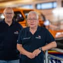 Left to right, Steve Clarke and Mike Milner, Bridlington RNLI volunteers. Photo courtesy Lawrence Porter/ Bridlington RNLI.