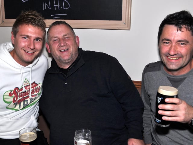Ian, John and Richard in Scholars.     1141117r