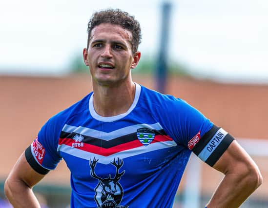 Defender Jassem Sukar has been named as the Whitby Town captain for the 2024-25 NPL Premier Division season. PHOTO BY BRIAN MURFIELD