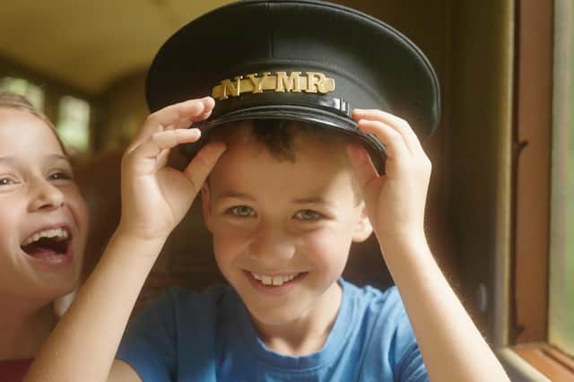 Kids under 15 can travel free on the North Yorkshire Moors Railway in 2023.