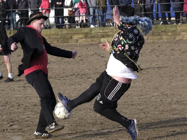 Going for the ball