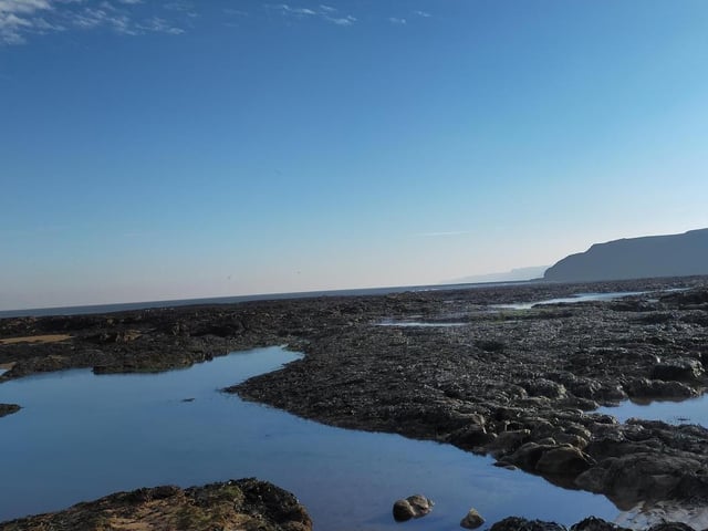 Stunning day on the coast, by Peter Robinson.