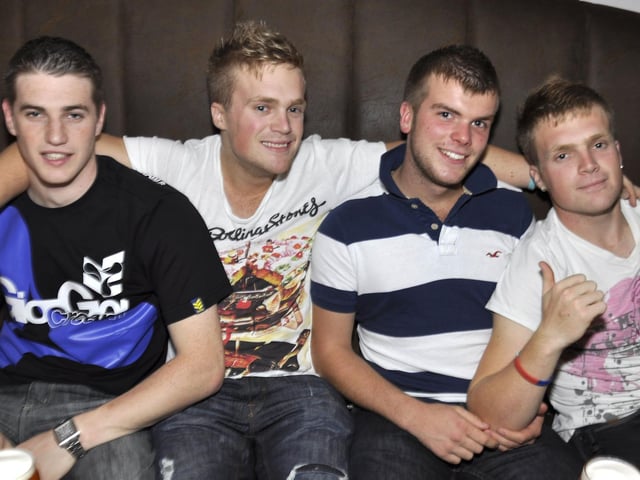 Adam, Alpine, Dan and Simon having a laugh.