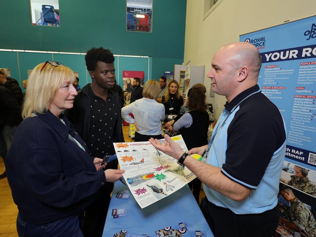 Enquiring about jobs in the RAF