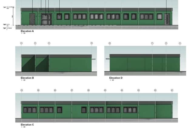 Plans for the new Mutual Improvement Classroom.