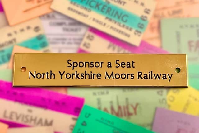 The North Yorkshire Moors Railway launches a new fundraising initiative.