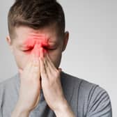 Sinusitis can be painful and uncomfortable. Photo: AdobeStock