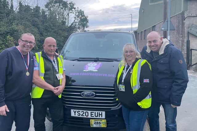 The taxi company 24/7 have supported the new Bridlington Town disabled football team.