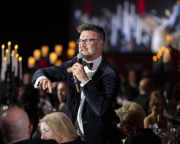 TV auctioneer Charles Hanson, star of Secrets of the Auction House. Picture courtesy of Curve Media