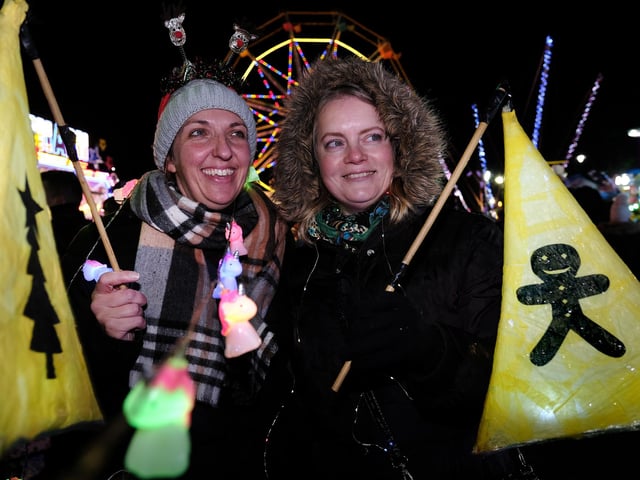 Lanterns and Christmas sparkles!