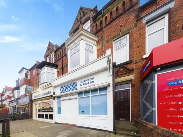 This three bedroom and two bathroom property is for sale with Hunters with a guide price of £240,000.