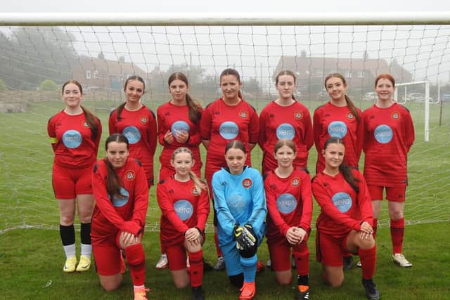 Scarborough Ladies FC Under-14s surge to 9-1 home win against Elvington Harriers.