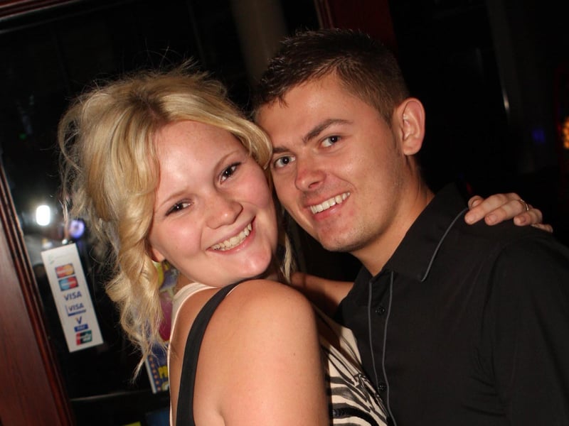 Danielle and Liam having a great time in Quids Inn