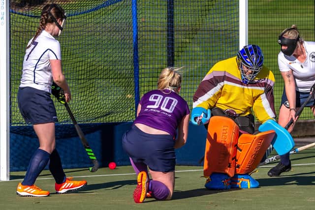 Durham take the lead at Whitby Hockey Club Ladies team PHOTOS BY BRIAN MURFIELD