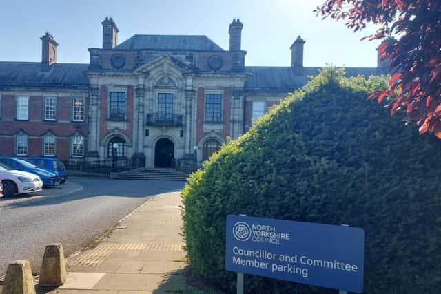 North Yorkshire Council HQ at County Hall, Northallerton.