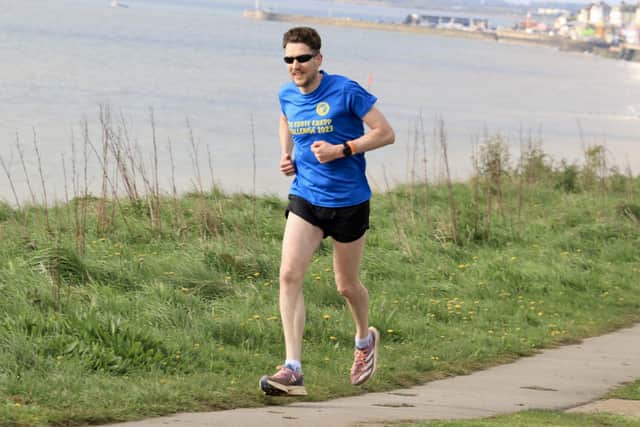 Brid Road Runner Paul Good won his first Sewerby parkrun on Saturday morning. PHOTOS BY ALEXANDER FYNN