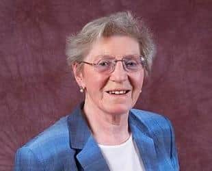 Coun Dorothy Clegg.