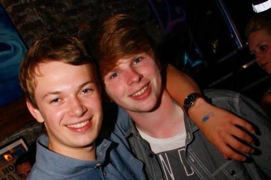 Sam and Deacon in Tuis Cocktail Bar