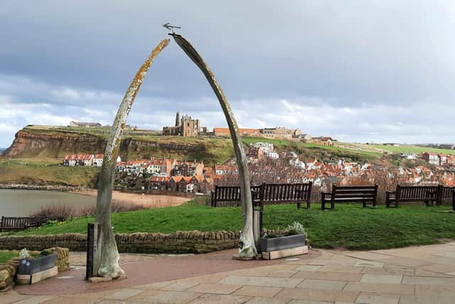 Whitby's Whalebone Arch on the West Cliff.
picture: Emma Atkins