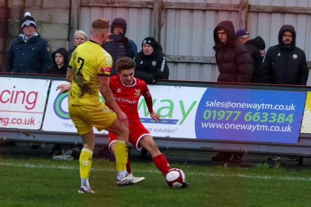 Bridlington Town in action at home to Heaton Stannington. Photo by Rhys O'Callaghan