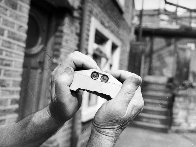 The first ever bottle bank in the UK was launched in Barnsley on August 14 1977. Six months later 500 tonnes of glass had been collected nationwide. 
The cat’s eye reflective road stud was invented by Percy Shaw of Halifax.