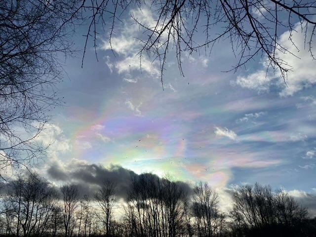 Sophie Loren took this breath-taking shot before sunset.