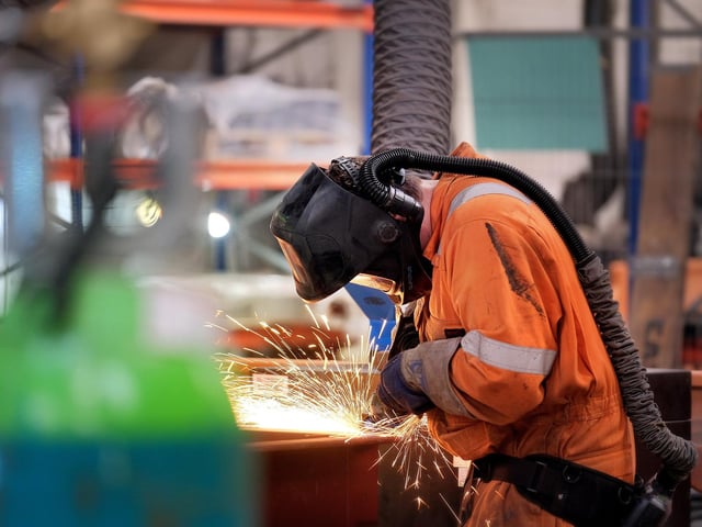 The factory has gone from 20 staff, to 140 staff in four years. They say they're "investing in the future", and have seven apprentices currently and expect to keep taking apprentices on from the local area each year, and giving them different skills.