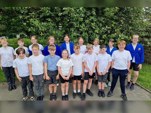 St Joseph's RC School, Pickering, year 6 leavers
