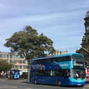 Coastliner 843 at Scarborough Railway Station