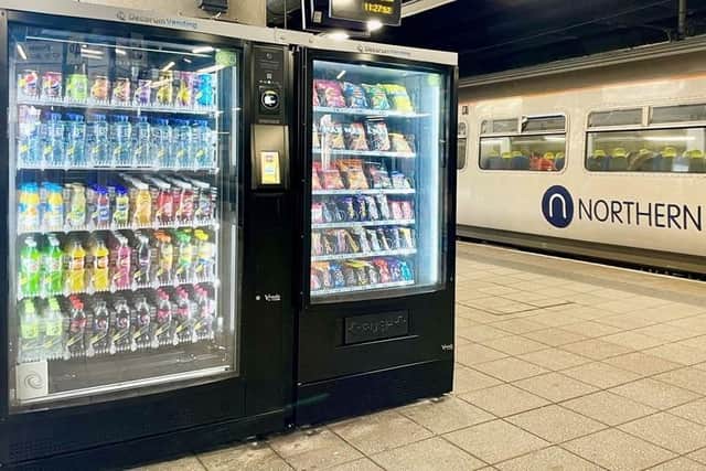 Bridlington train station has been chosen to receive brand new eco-friendly vending machines.