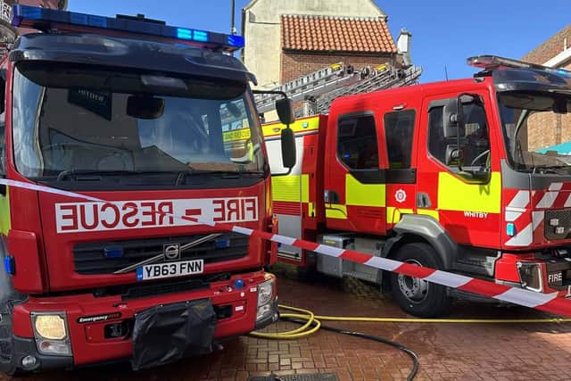 Two fire engines attended the blaze - Image: Whitby Wildlife Sanctuary