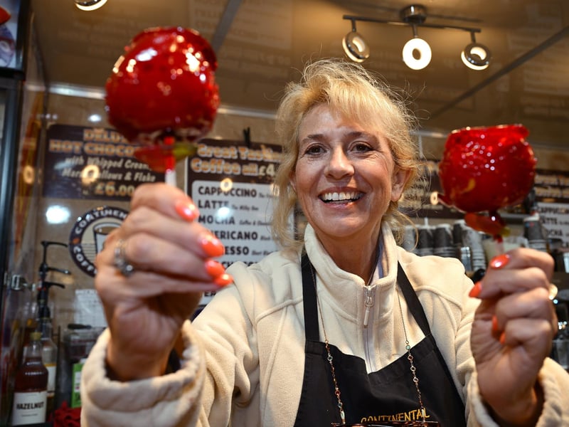 Food vendors offer service with a smile!