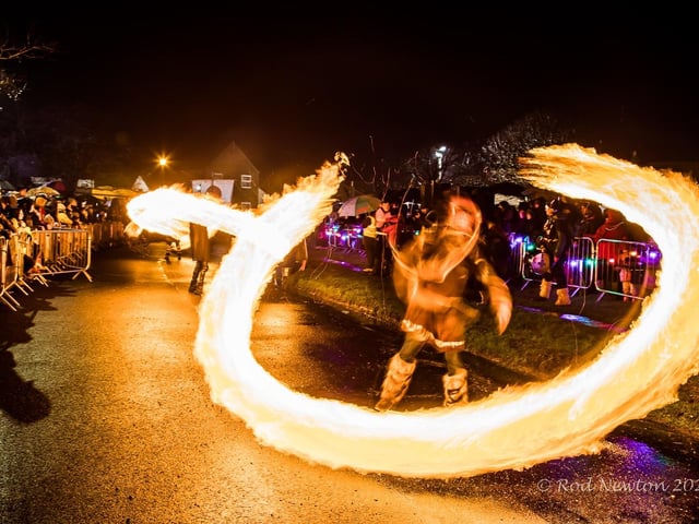 All the Fire Festival team worked through gales and bad weather to put on a good show.