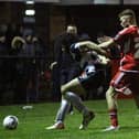 Striker Aidan Rutledge's loan with Scarborough Athletic has been extended until the end of the season