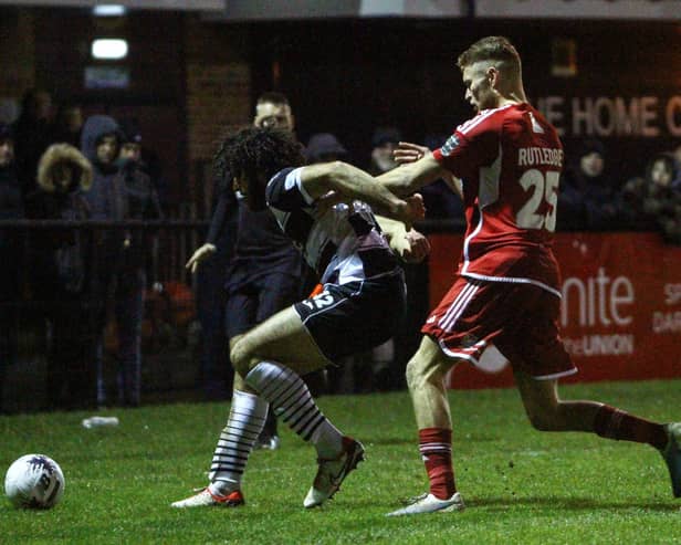 Striker Aidan Rutledge's loan with Scarborough Athletic has been extended until the end of the season
