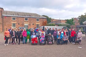 HICA Group employees, including those from Kirkgate House, Bridlington, have raised money doing a sponsored walk.