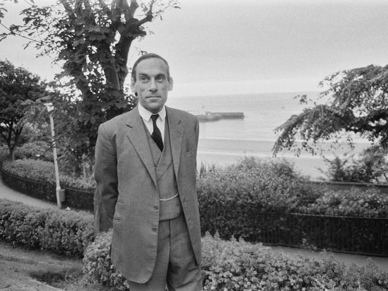 British politician Jeremy Thorpe (1929 - 2014) in Scarborough, 1971.