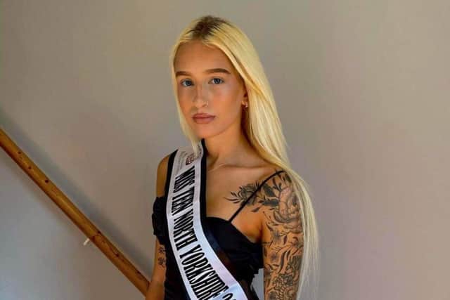 Bronwyn Curtis will be modelling for North Yorkshire in a national modelling competition.