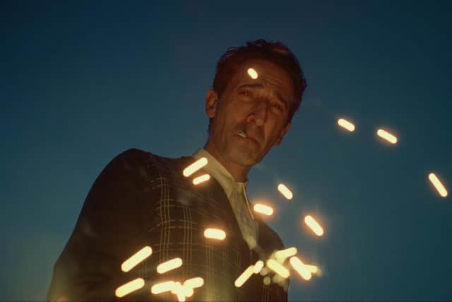Adrien Brody stars in The Brutalist