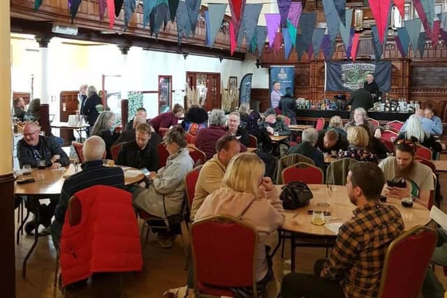 The last Whitby Beer and Spirits Con at Chapel on the Hill, Brunswick Street.