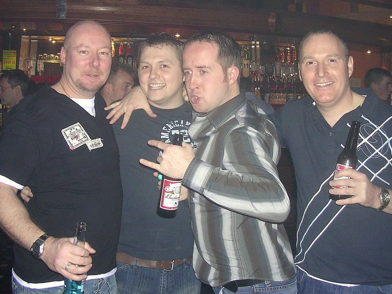 Andy, Stuart, Chris and Charlie.