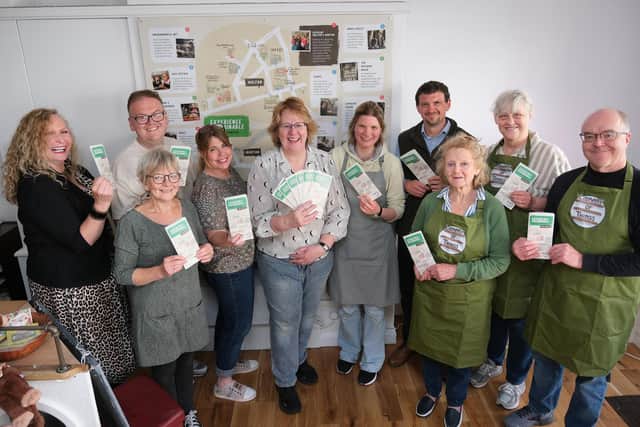 Businesses featured. Marnie Jean Boutique - Cosy Cottage - Ryedale Remakes x 2 - Sue Jefferson, Co-Founder and Director of Circular Malton & Norton CIC - Scoops - Norton Hive - Library of Things x 3. - Image Richard Ponter