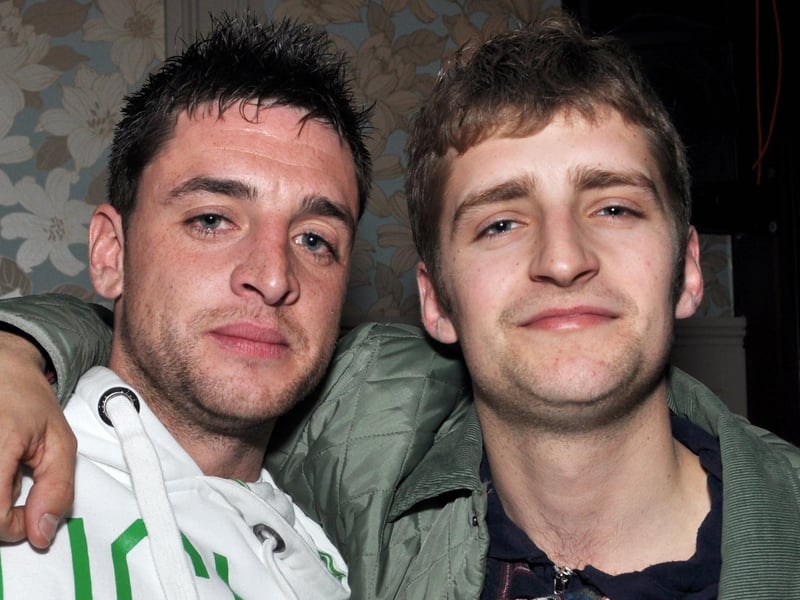 Ben and Sean in Bar2B