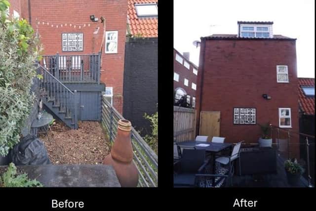 Before And After Development. Kirkby House Long Steps. Courtesy Of Applicant