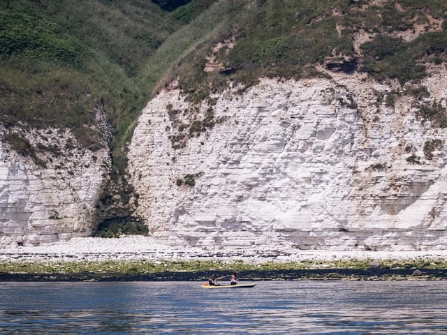 The rugged cliffs are beautiful all year, but are especially striking during summer.