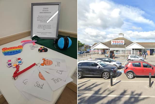 A Tesco store in Bridlington is launching a scheme to help children with autism feel more comfortable while shopping.